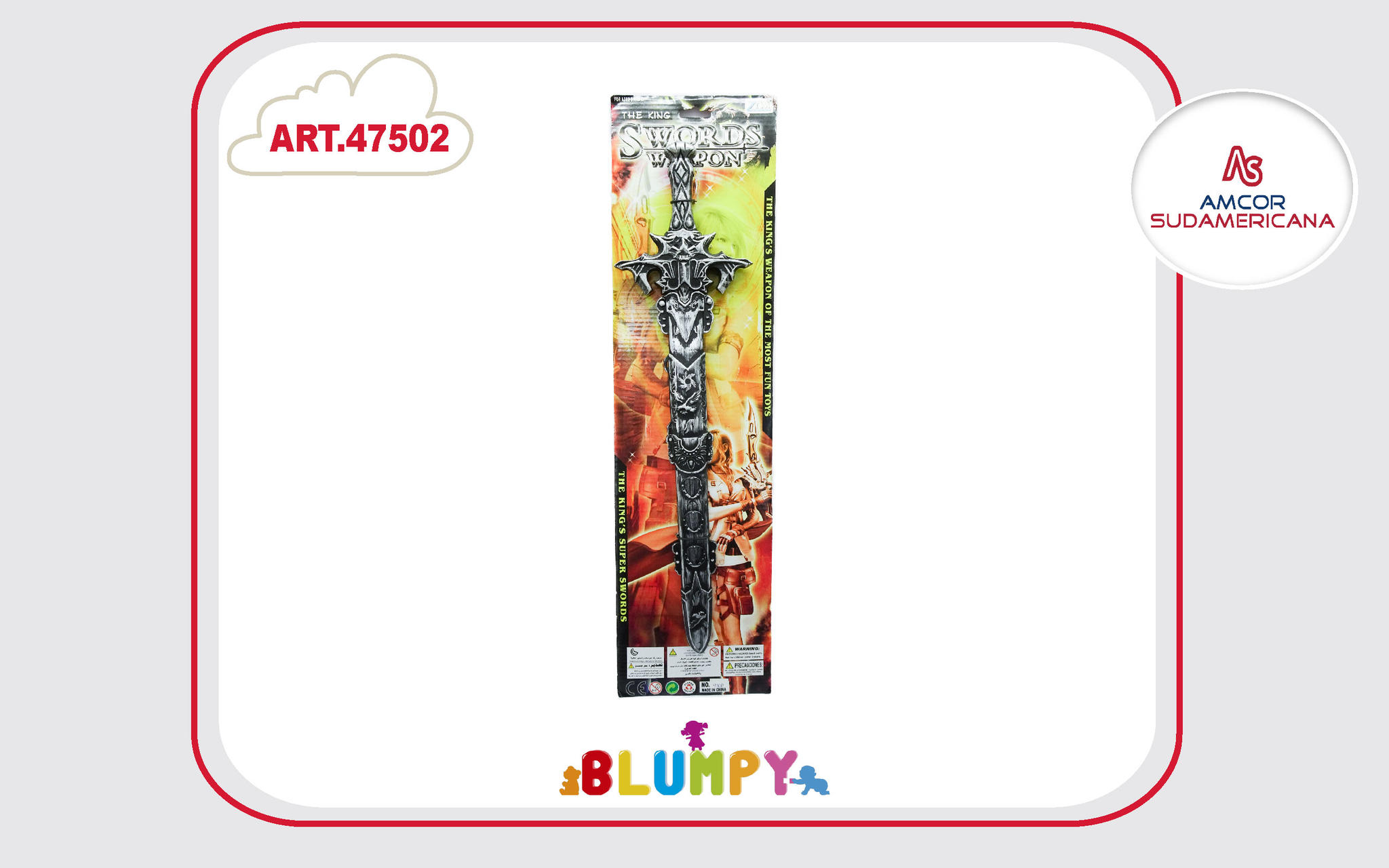 ESPADA DEL REY EN TARJETA