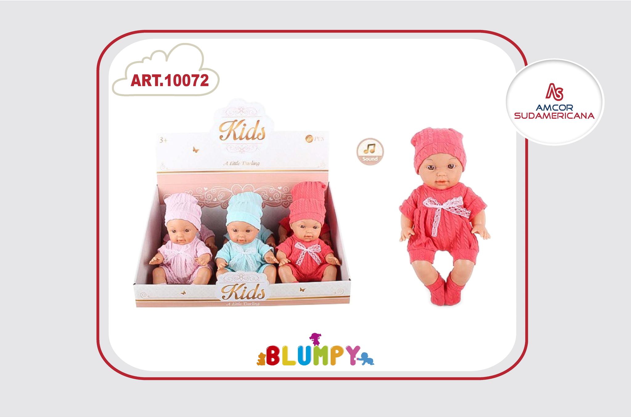 DISPLAY DE 6 BEBES CON SONIDOS EN 3 MODELOS.