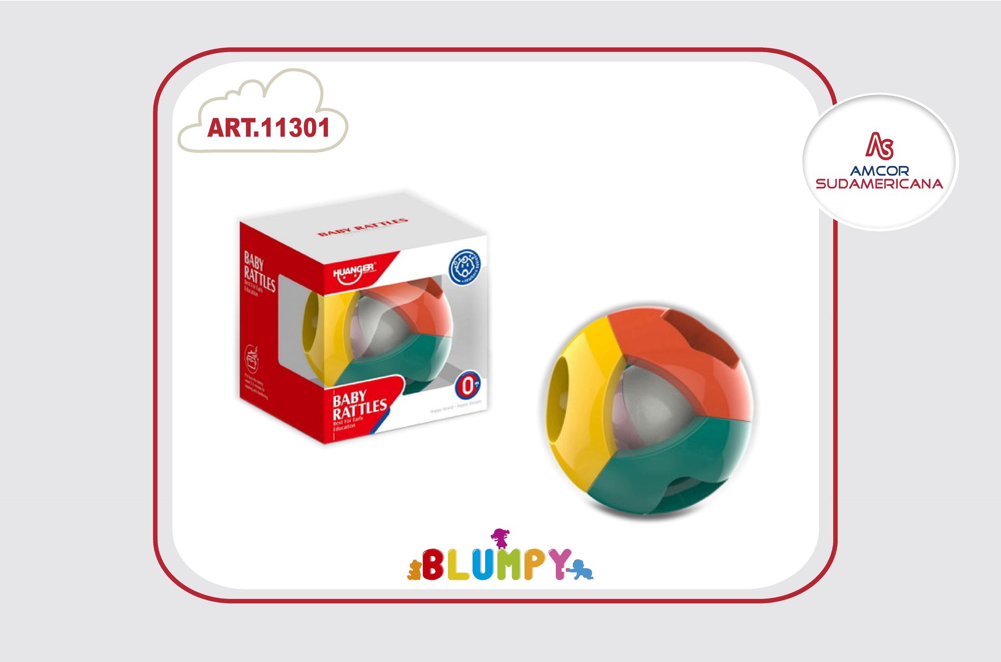 PELOTA SONAJERO EN CAJA VISOR