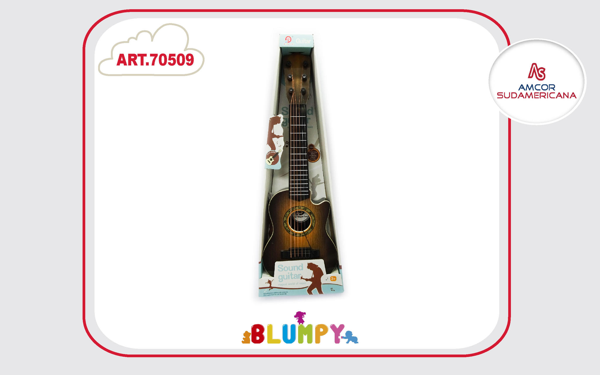 GUITARRA CRIOLLA 54 CM 6 CUERDAS  EN CAJA VISOR