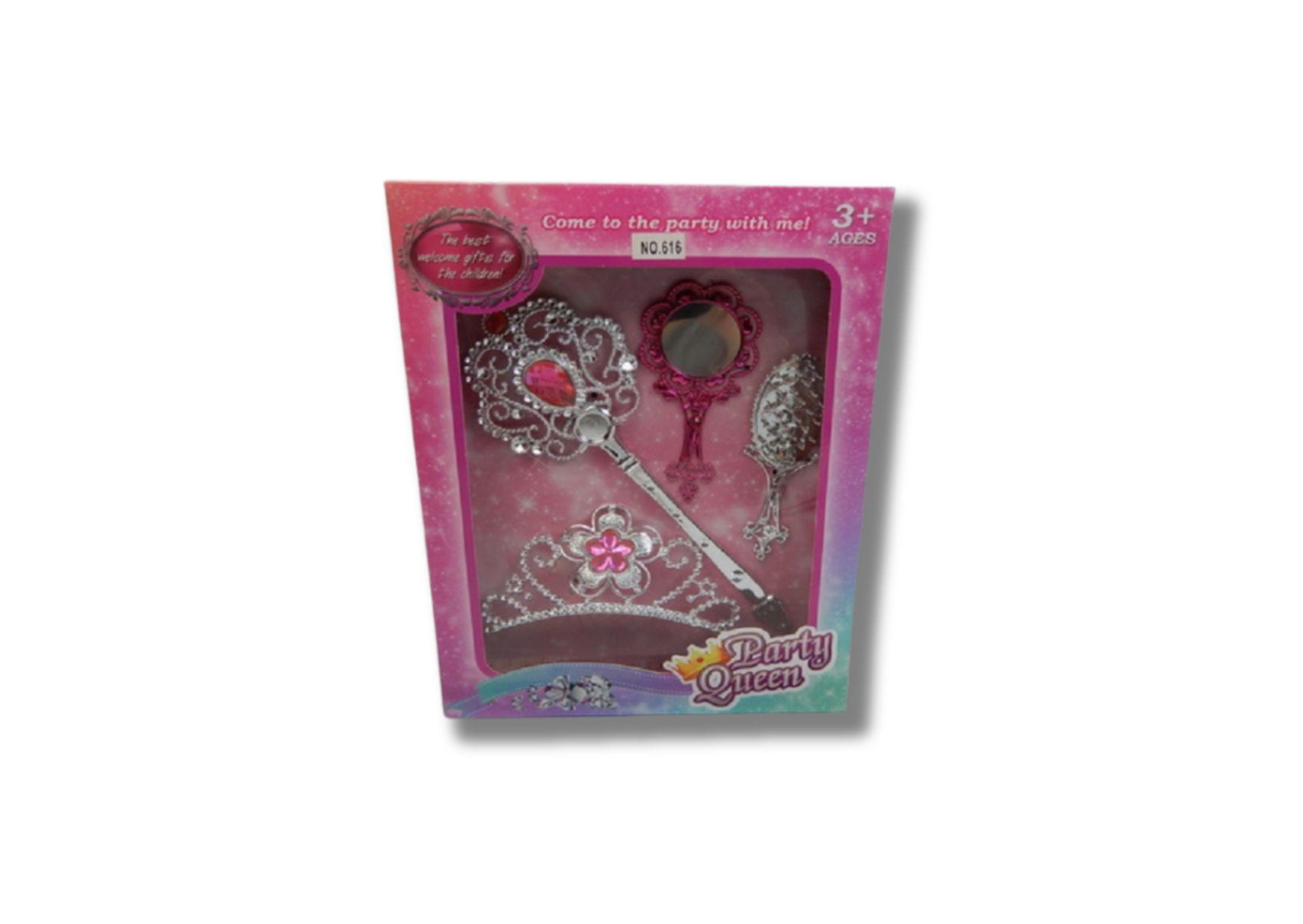 SET DE BELLEZA CON CORONA EN CAJA