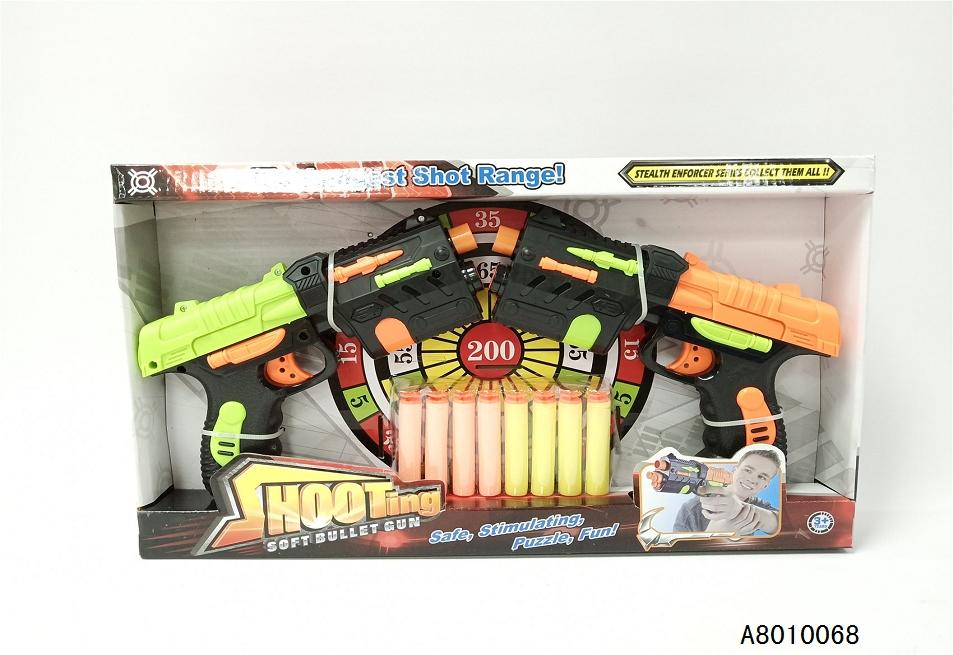 SET DE 2 PISTOLAS LANZA DARDOS