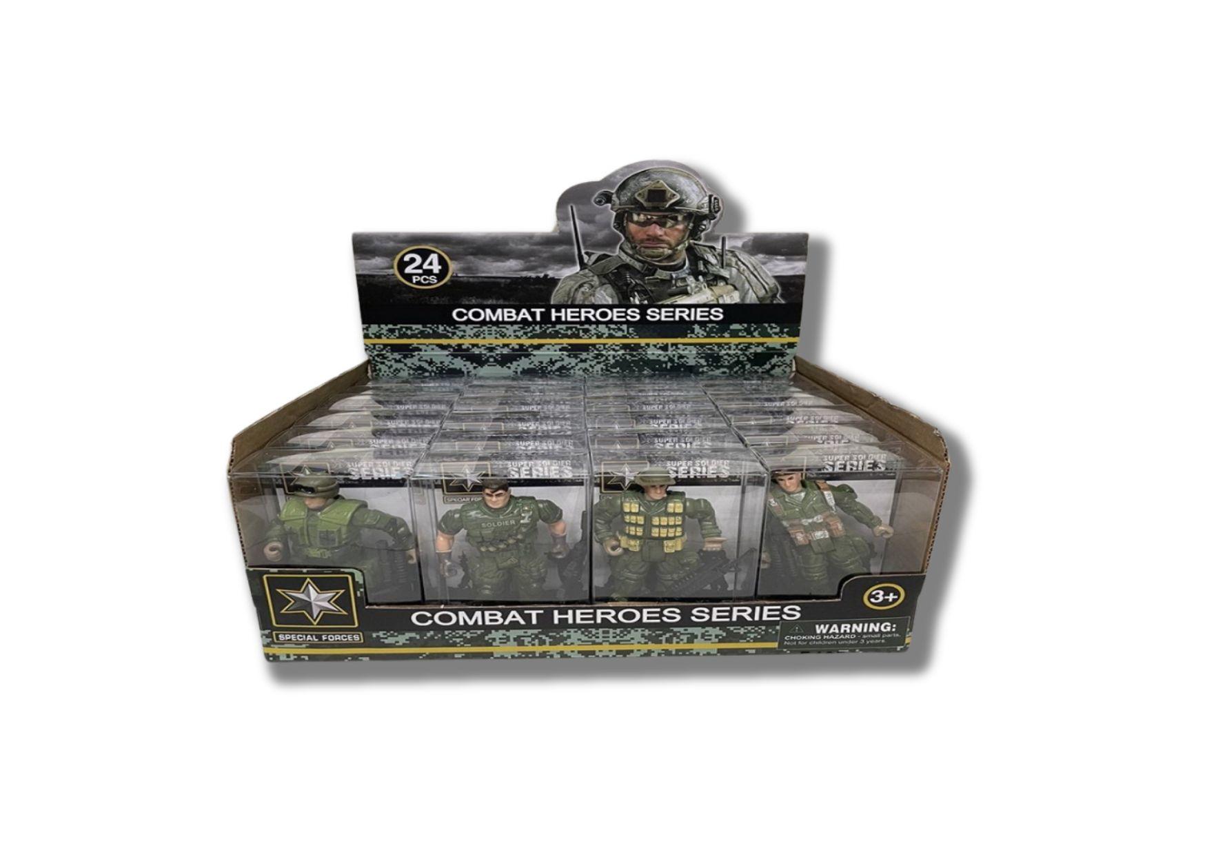 DISPLAY x 24 SOLDADOS CON ACC EN CAJA