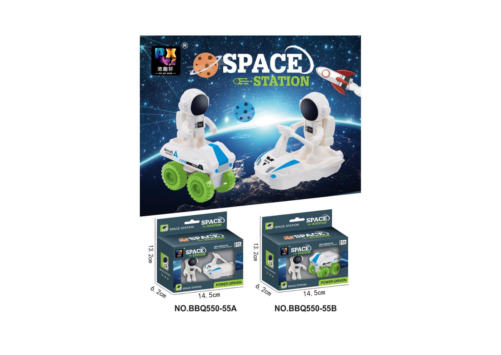 SET DE ASTRONAUTAS C/ ACCESORIOS. 2 MODELOS