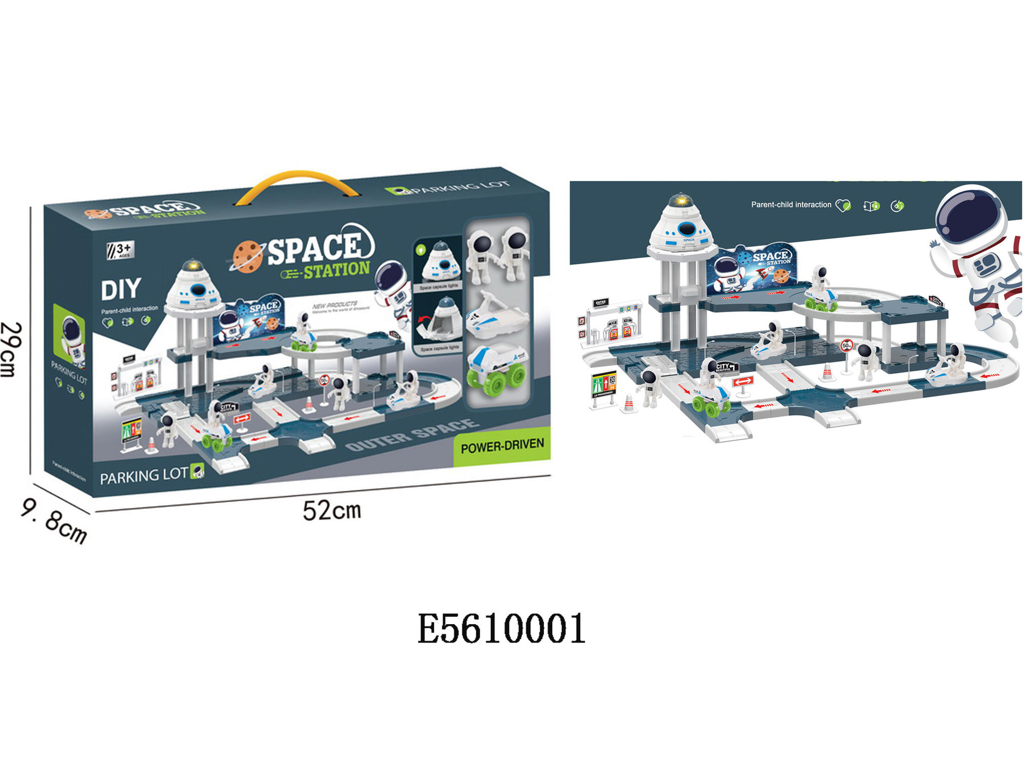 SET DE ESTACION ESPACIAL CON LUZ Y SONIDO