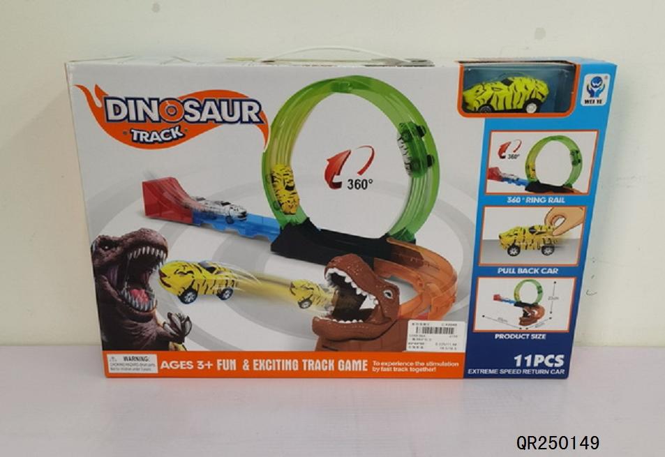 SET DE PISTA DE AUTOS DINOSAURIOS