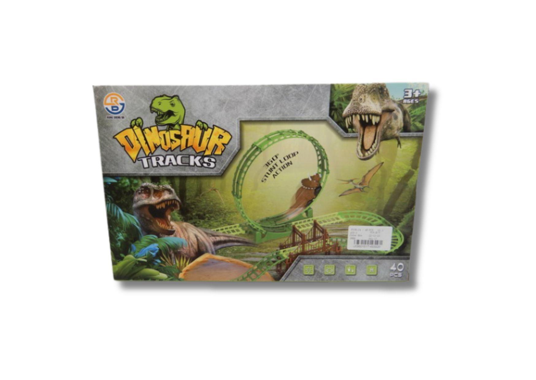 SET DE PISTA DE AUTOS DINOSAURIOS