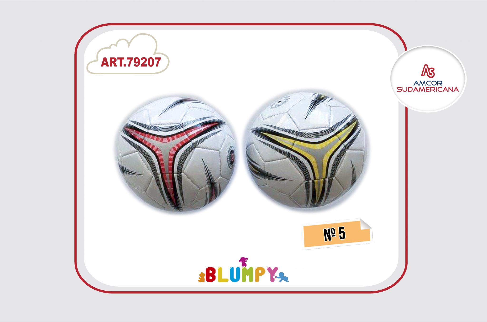 PELOTA DE FUTBOL NO.5 DOS COLORES