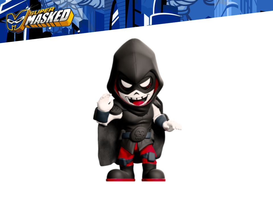 SUPERMASKED STRECHT TECH FIGURAS C/ 8 SONIDOS-WHISPERS