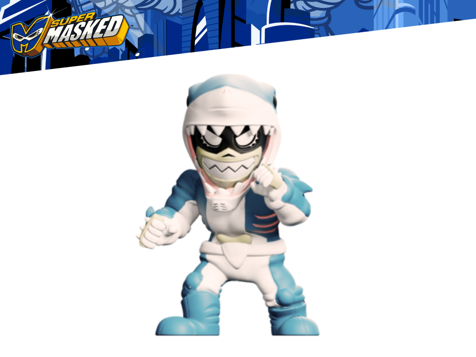 SUPERMASKED STRECHT TECH FIGURAS C/ 8 SONIDOS-JAW BOY