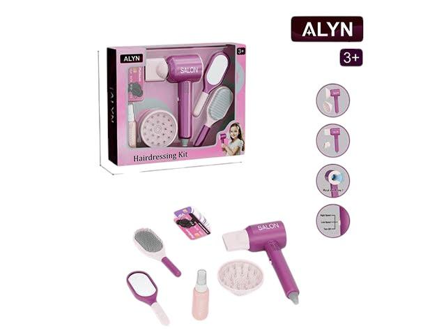 SET PELUQUERIA A PILA CON SONIDOS Y FUNCIONES. EN CAJA VISOR