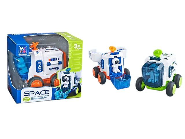 VEHICULO ESPACIAL CON ASTRONAUTA EN CAJA VISOR