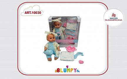 BEBE 40 CM TRY ME CON FUNCIONES REALES  CON PA½AL, CHUPETE Y ACCESORIOS EN CAJA VISOR