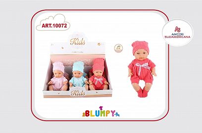 DISPLAY DE 6 BEBES CON SONIDOS EN 3 MODELOS.