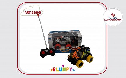TODO TERRENO A CONTROL REMOTO FULL 4 CANALES, CON LUZ, 2 MODELOS 13 CM. EN CAJA VISOR
