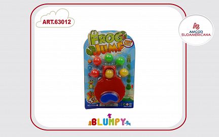 6 PELOTITAS SALTARINAS (FROG GAME) EN BLISTER