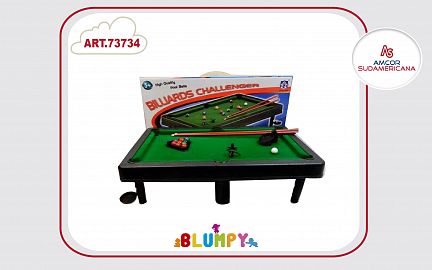JUEGO MESA DE POOL GRANDE EN CAJA CON MANIJA