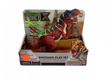 DINOSAURIO A PILA (INCLUIDAS) CON LUCES Y SONIDOS. EN CAJA