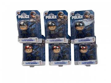MUÑECO POLICIA CON ACCESORIOS